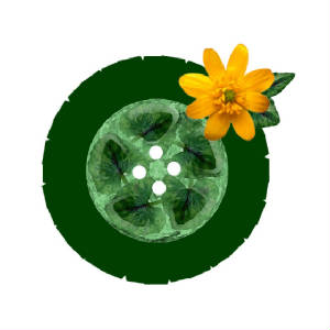 Green Tire Flower Image
