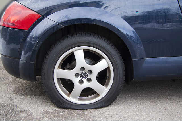 Tire Warranty Flat Tire Image