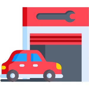 Automotive Shop Image Icon